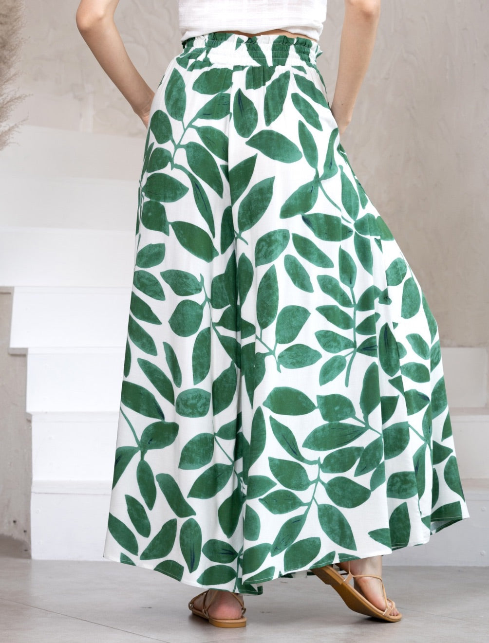 Green Leaf Pants