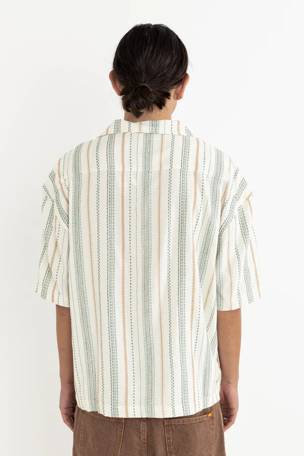 Relaxed Stripe Short Sleeve Shirt