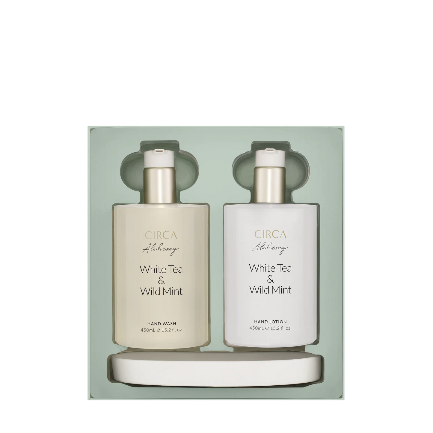 White Tea and Wild Mint Hand Care Duo Set