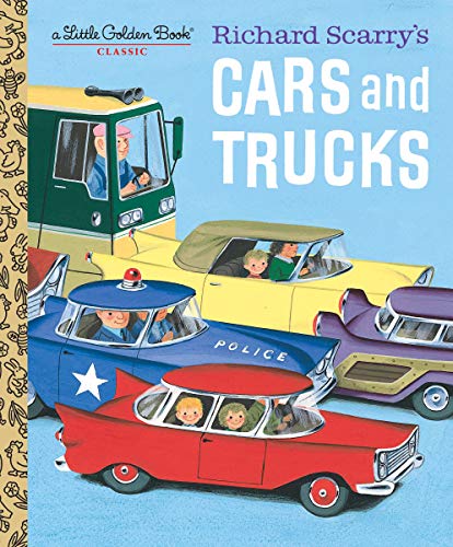 Richard Scarry's Cars and Trucks - Little Golden Books