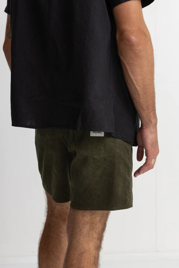 Classic Cord Jam Short - Olive
