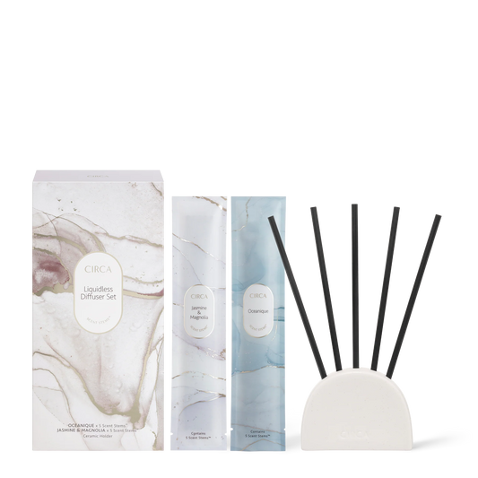 Liquidless Diffuser Duo - Jasmine and Magnolia & Oceanique