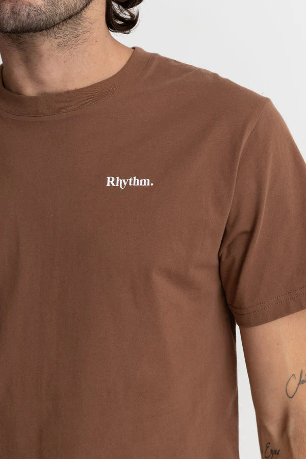 Classic Brand Tee - Chocolate Brown