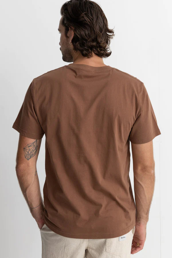 Classic Brand Tee - Chocolate Brown