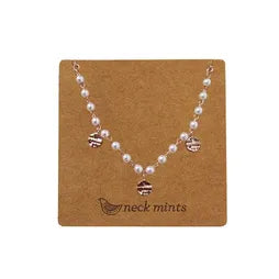 Pearl and Disc Necklaces