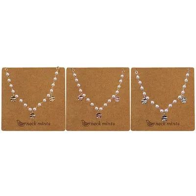 Pearl and Disc Necklaces