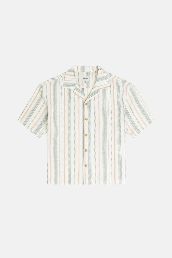 Relaxed Stripe Short Sleeve Shirt