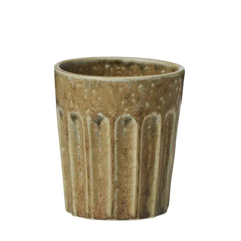 Ceramic Latte Cup - Olive