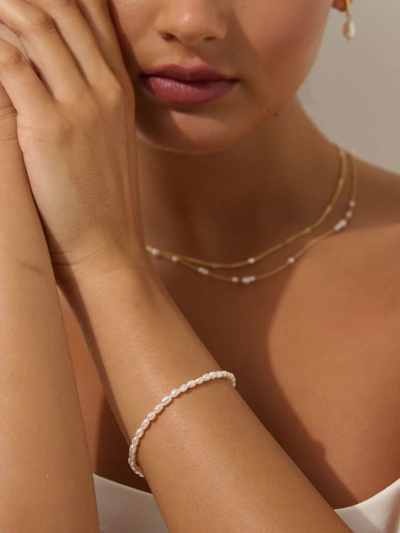 Dainty Pearl Bracelet
