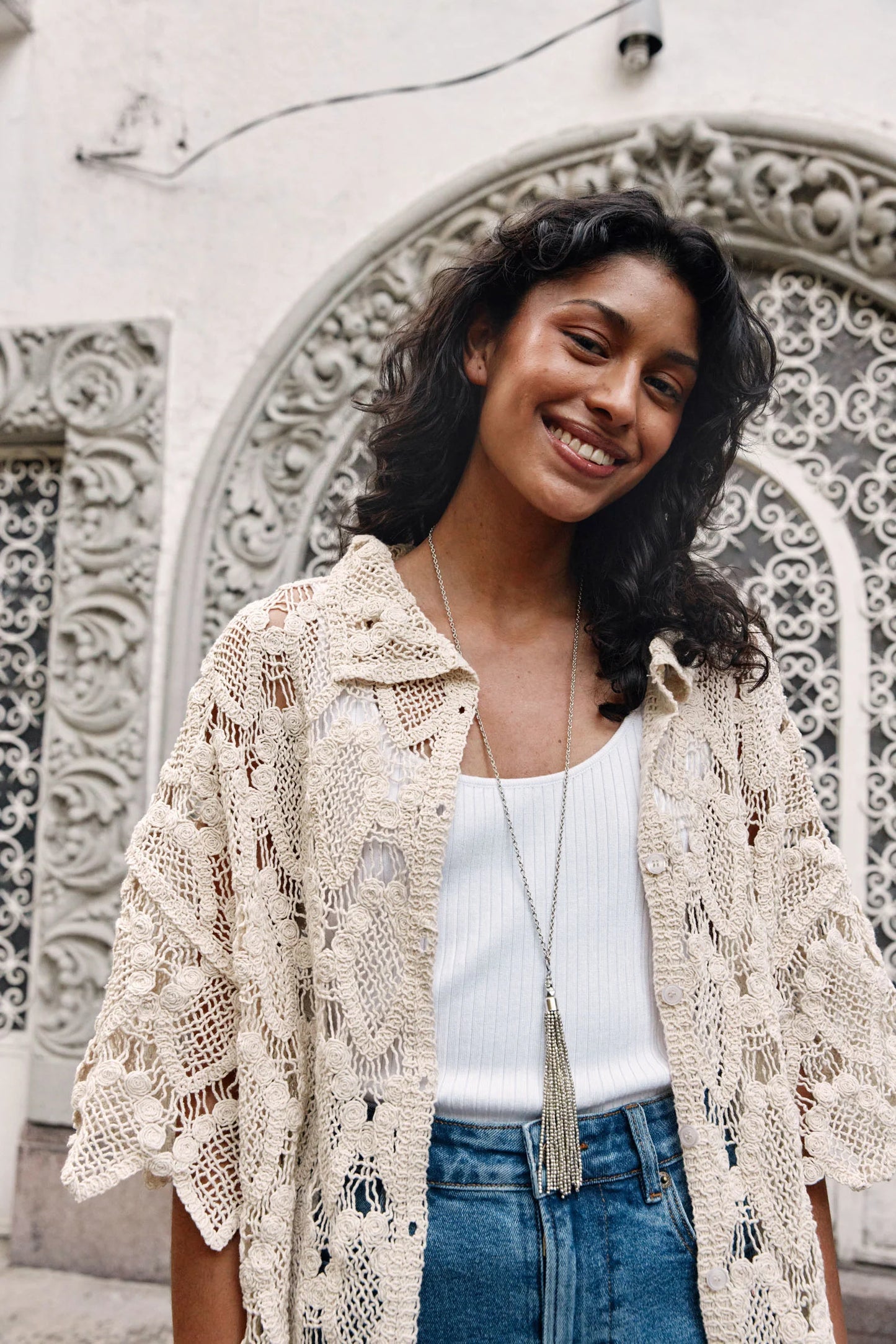 Giselle Crochet Shirt