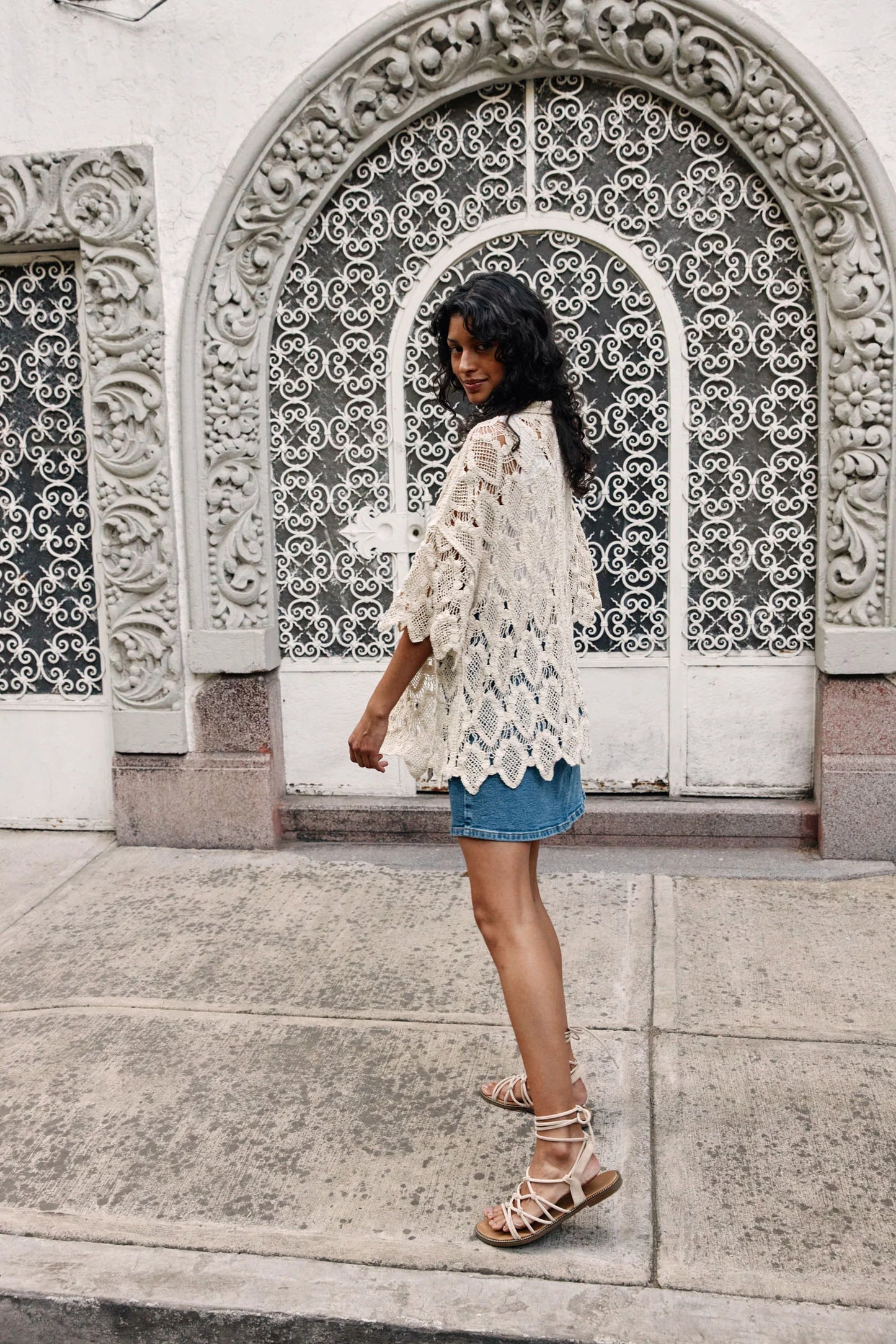 Giselle Crochet Shirt