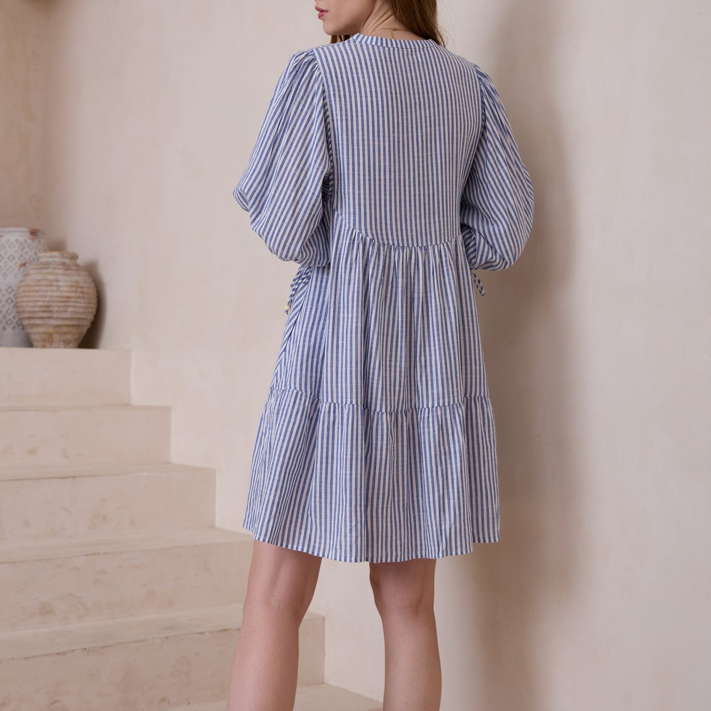 Babydoll Stripe Dress