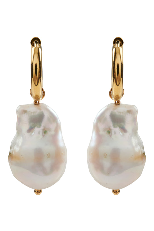 Heritage Earring - Natural Pearl