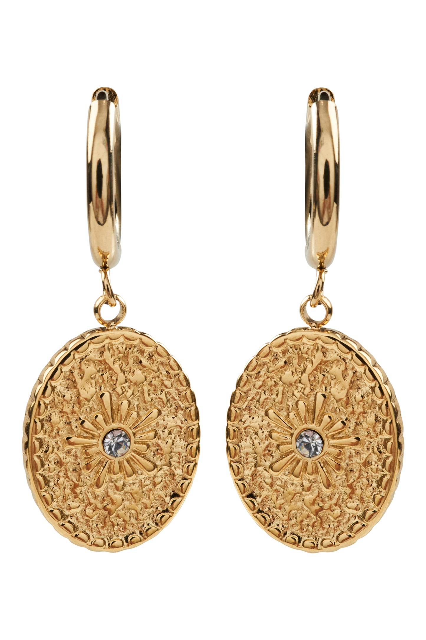 Heritage Earring - Gold Coin