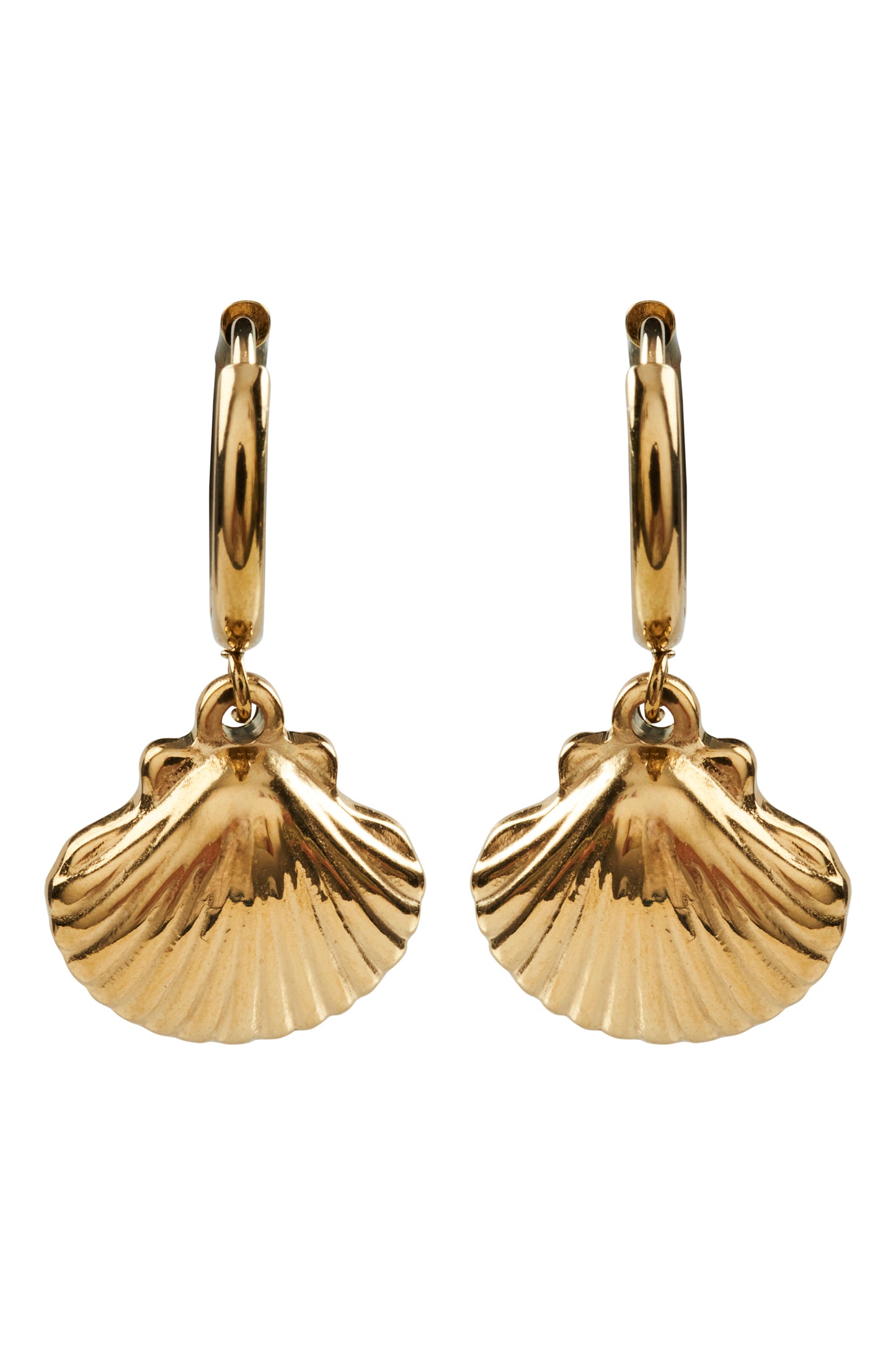 Heritage Earring - Gold Shell