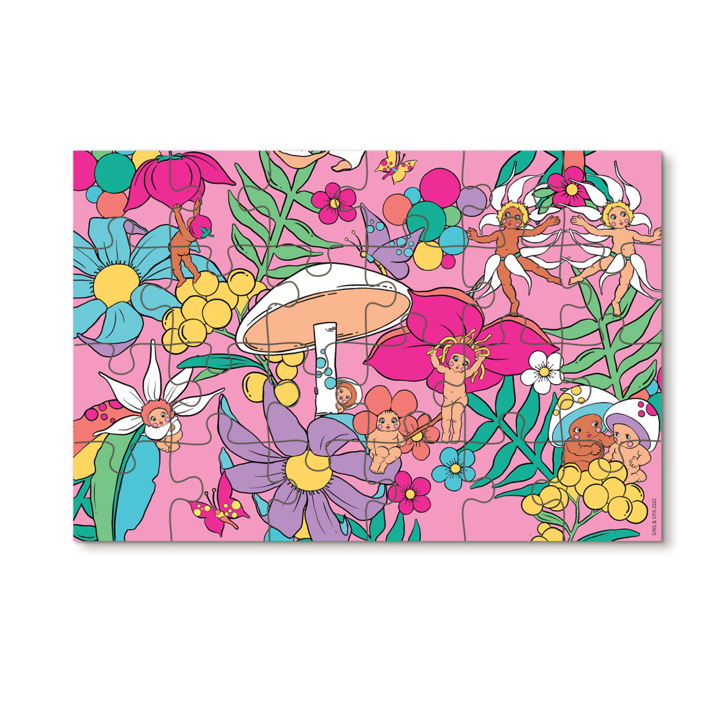 24 Piece Kids Puzzle  - Garden Party