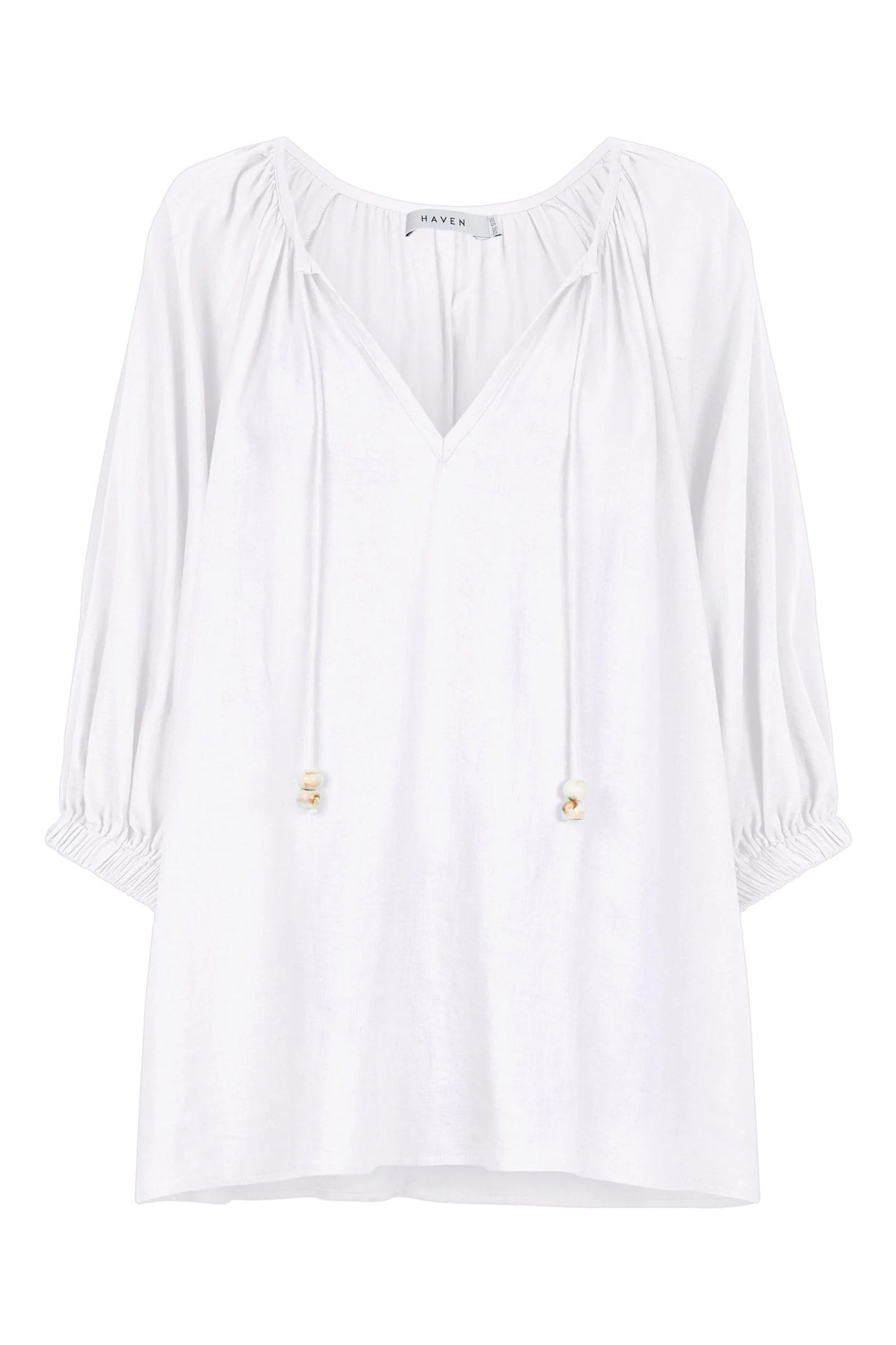 Sardinia Relaxed Blouse - Bianco