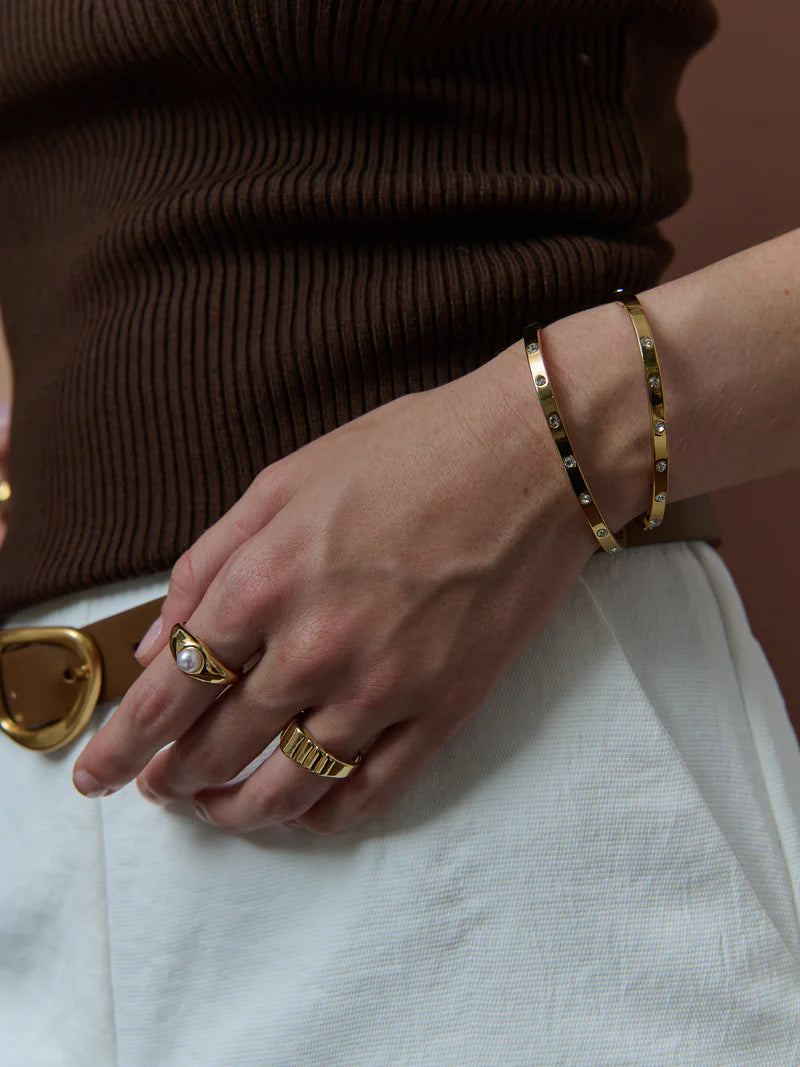 18K Gold Plated Bangle