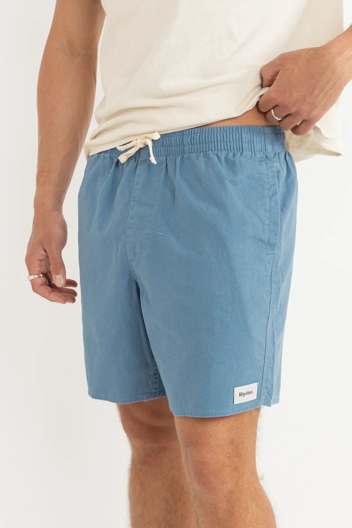 Classic Linen Short - Mineral Blue