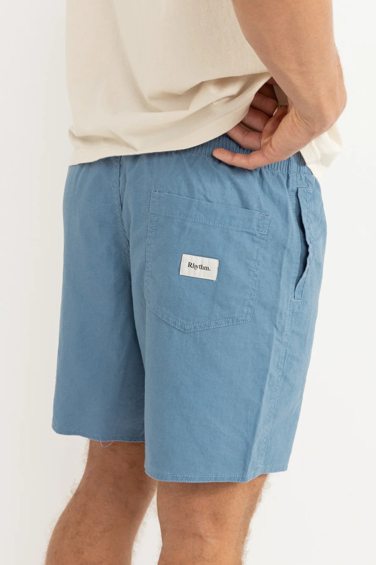 Classic Linen Short - Mineral Blue