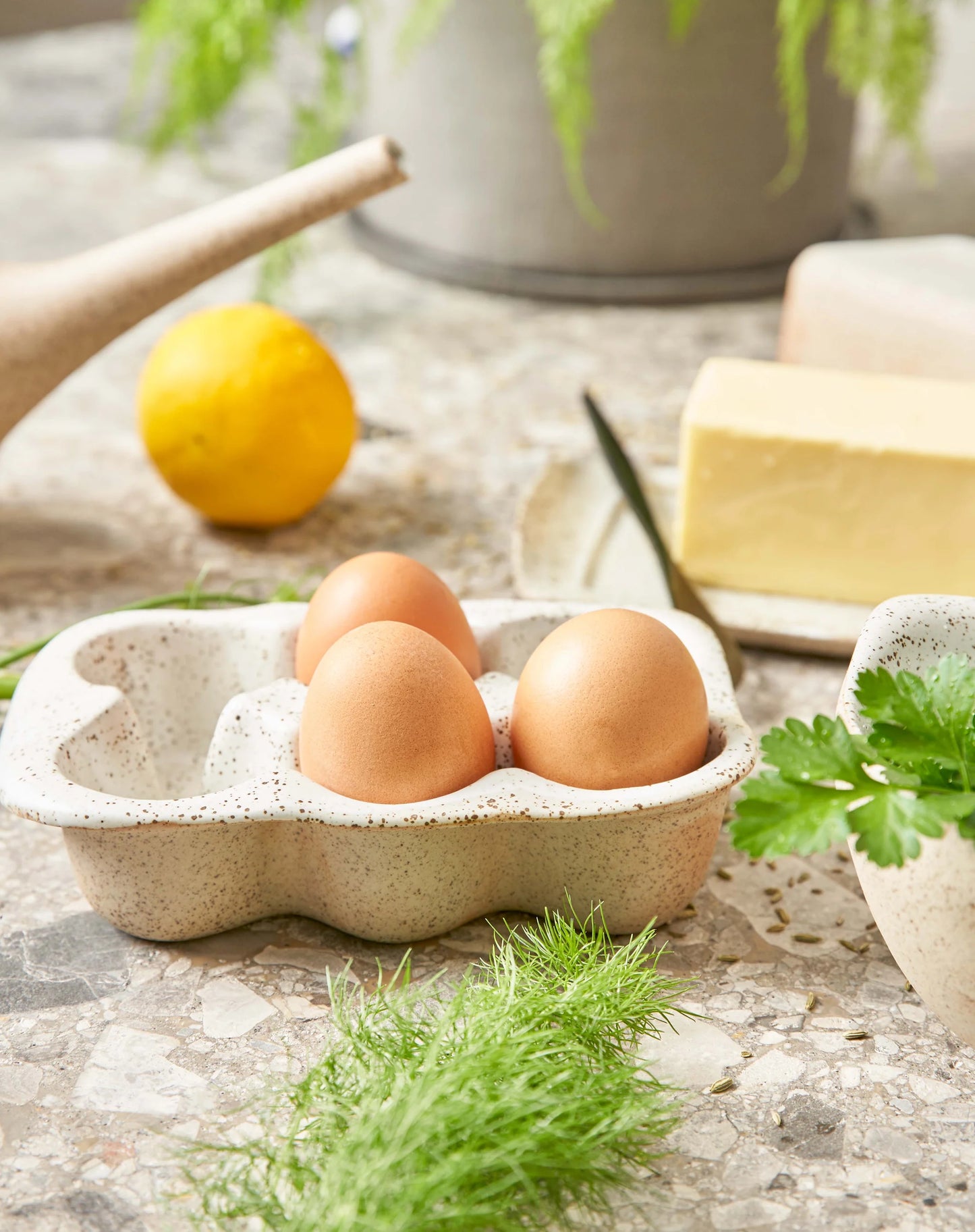 Ceramic Egg Crate