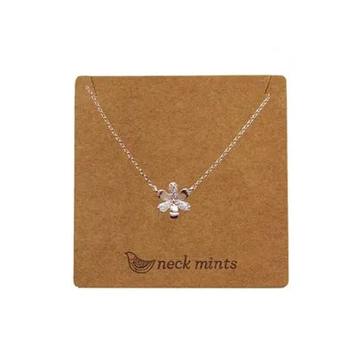 Cubic Flower Necklaces