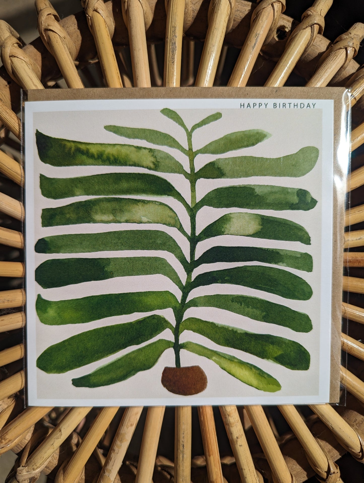 Plant Birthday Card