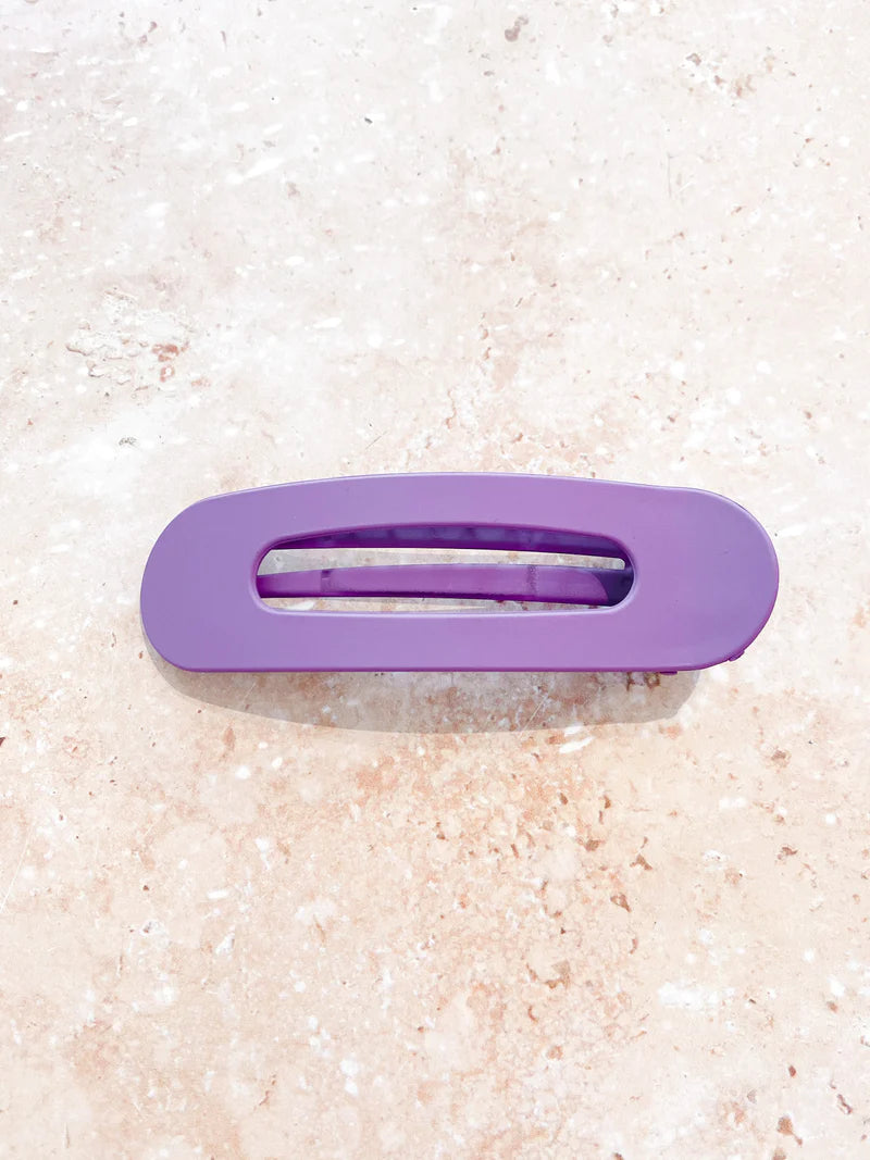 Large Matte Hair Clip