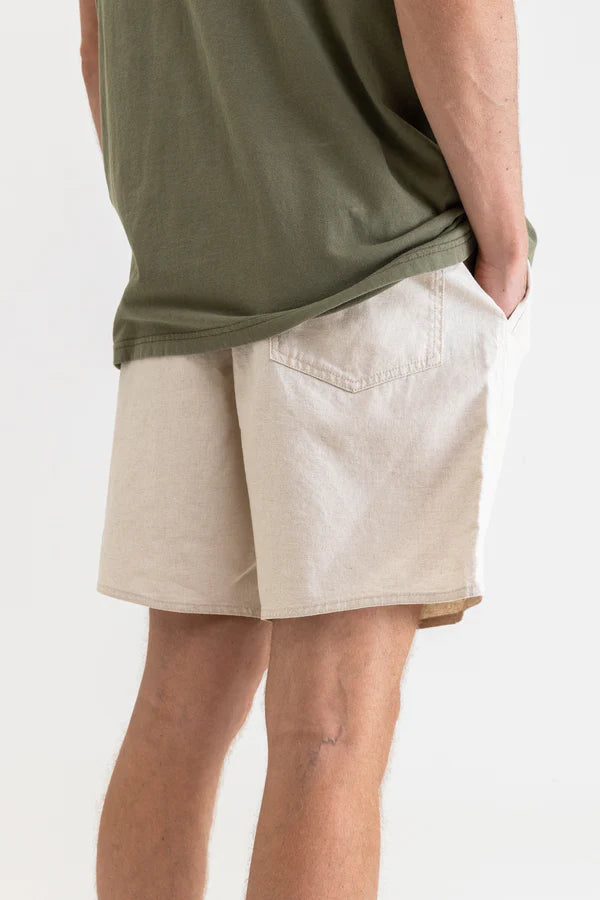 Classic Jam Linen Short - Sand