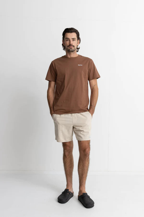 Classic Brand Tee - Chocolate Brown