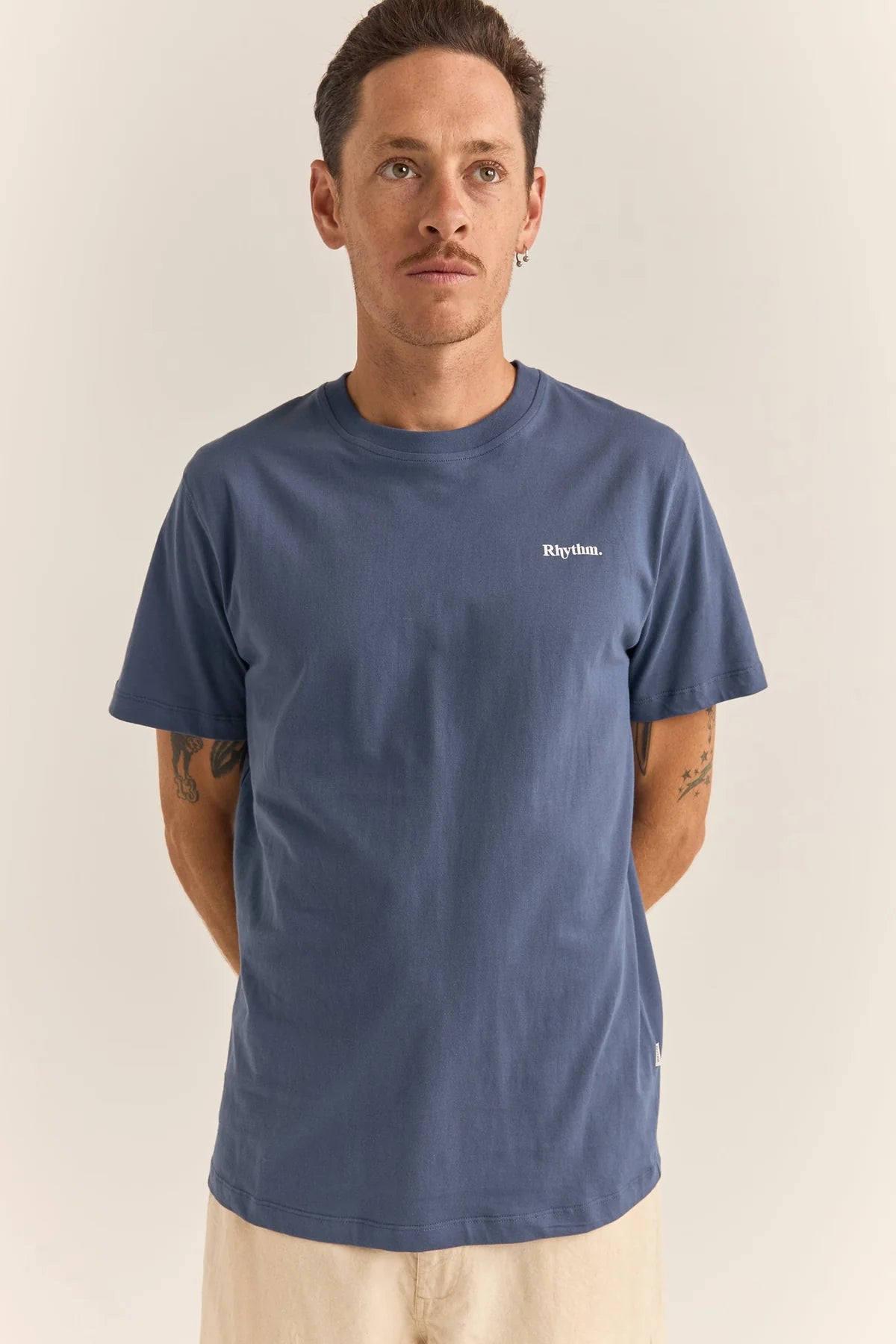 Classic Brand Tee - Navy