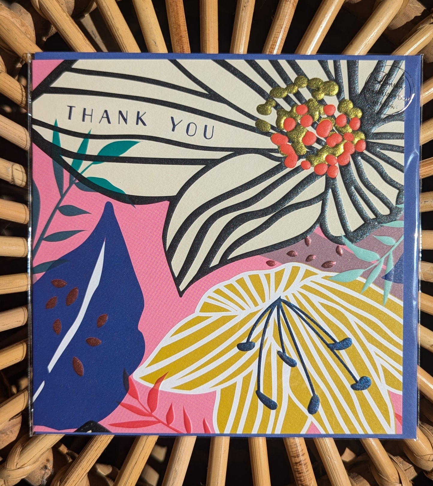 Flowers Thank You Card