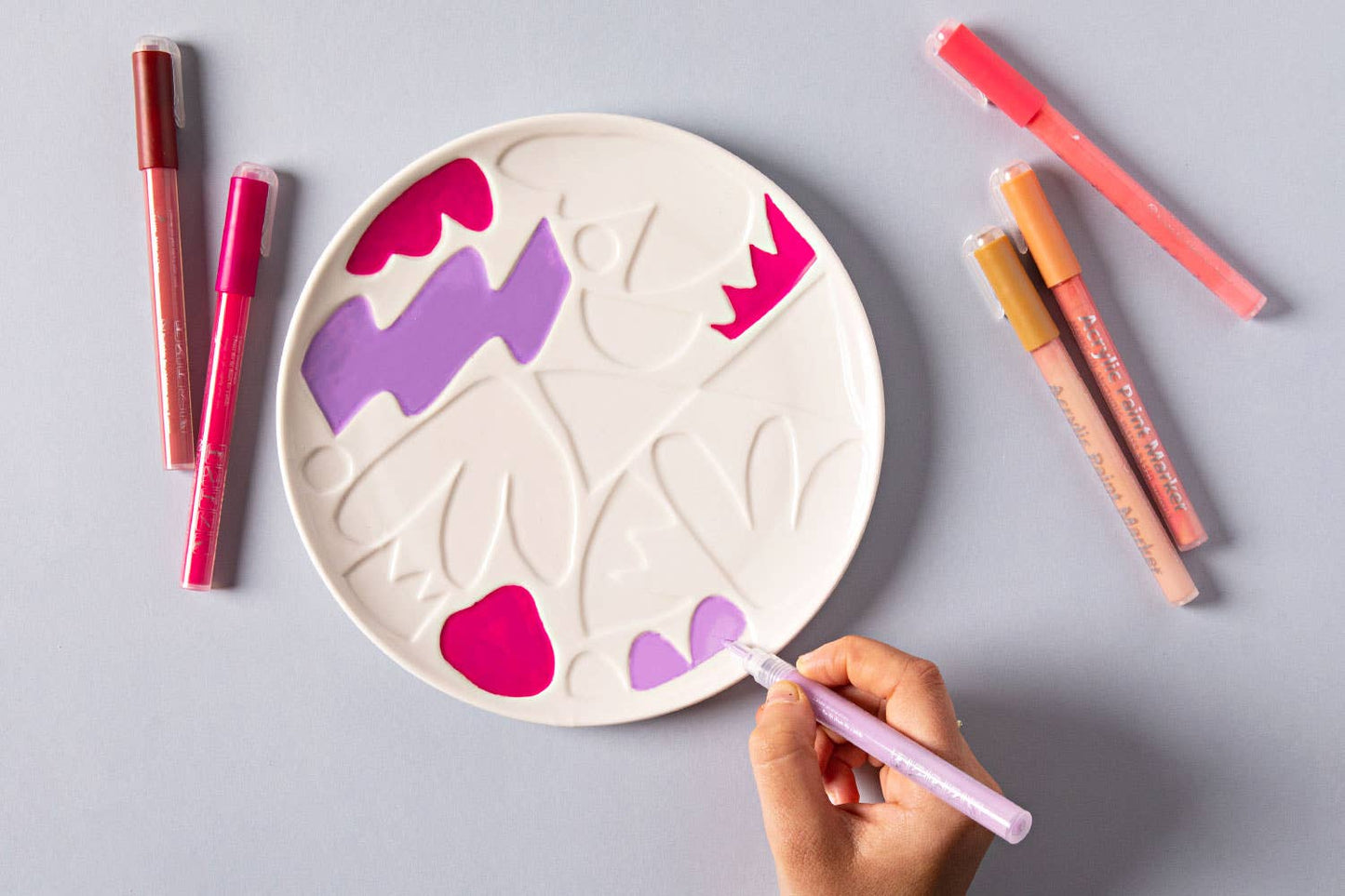 Xander Holliday's Paint Your Own Plate DIY Craft Kit