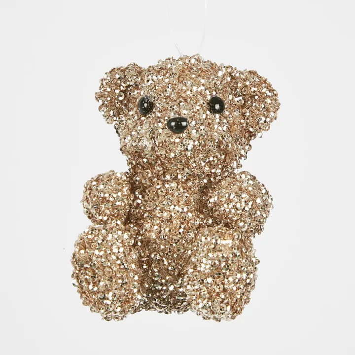 Glamm Hanging Teddy Christmas Decoration