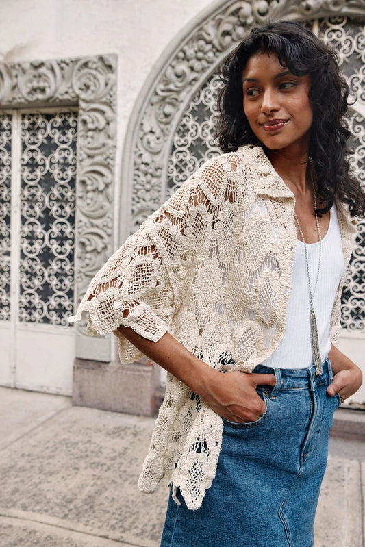 Giselle Crochet Shirt