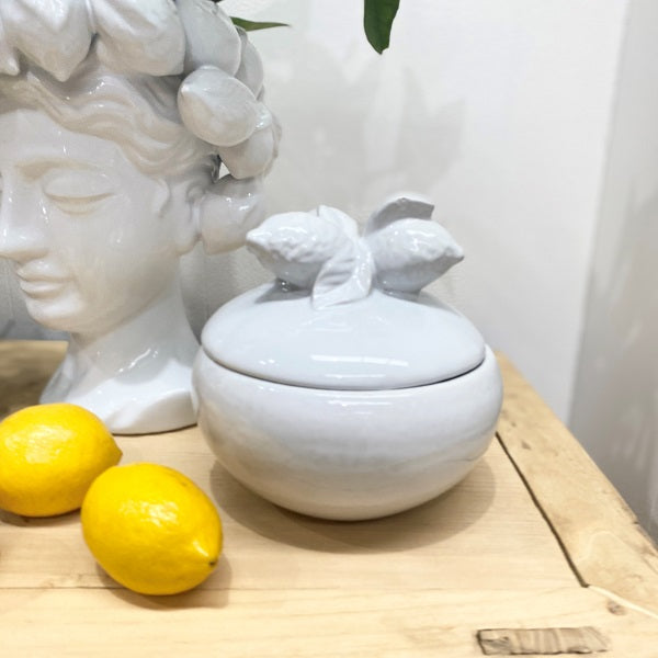 Ceramic Lemon Jar